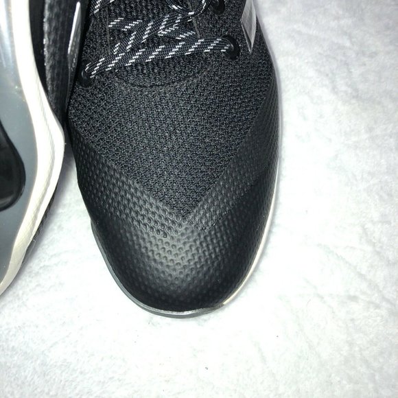 New Men’s Adidas PowerAlley 5 Baseball Cleats Size 14 US Black Style B39181. - Picture 7 of 8